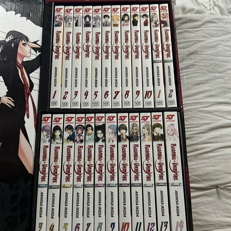Rosario+Vampire Complete Box Set by Akihisa Ikeda, Paperback | Pangobooks
