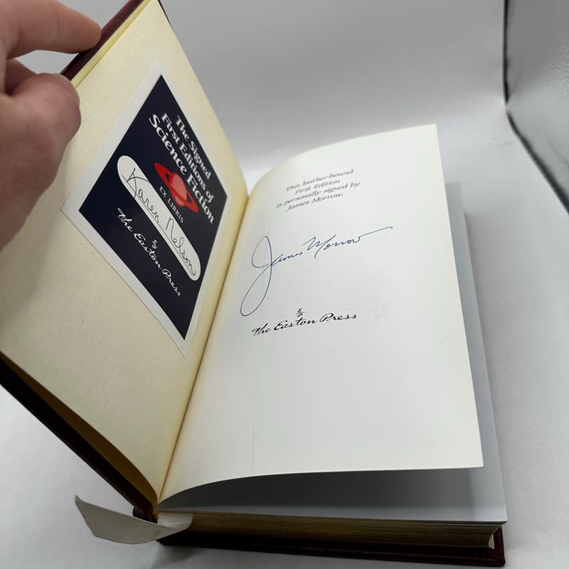  Towing Jehovah James Morrow (Easton Press 1994 Signed 1st Ed 1st print)