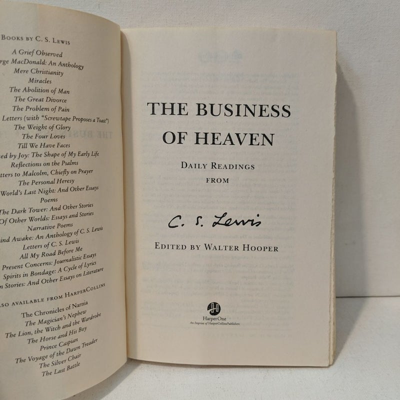 The Business of Heaven