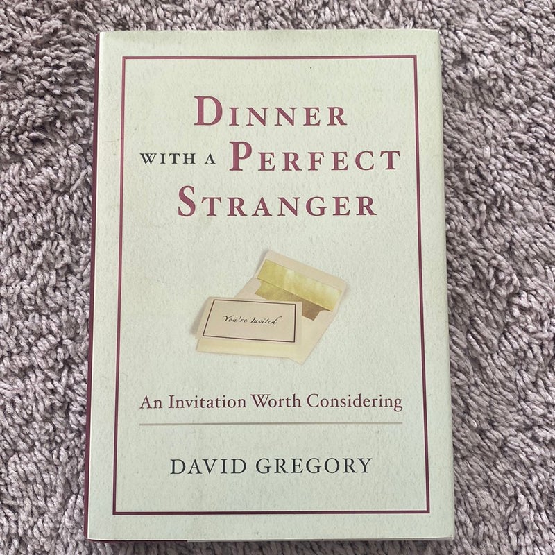 Dinner with a Perfect Stranger