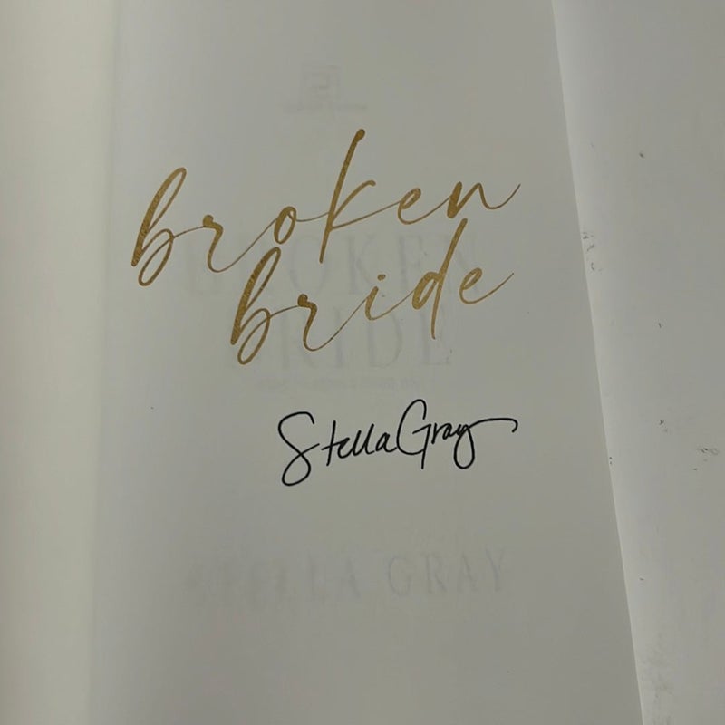 SIGNED Broken Bride