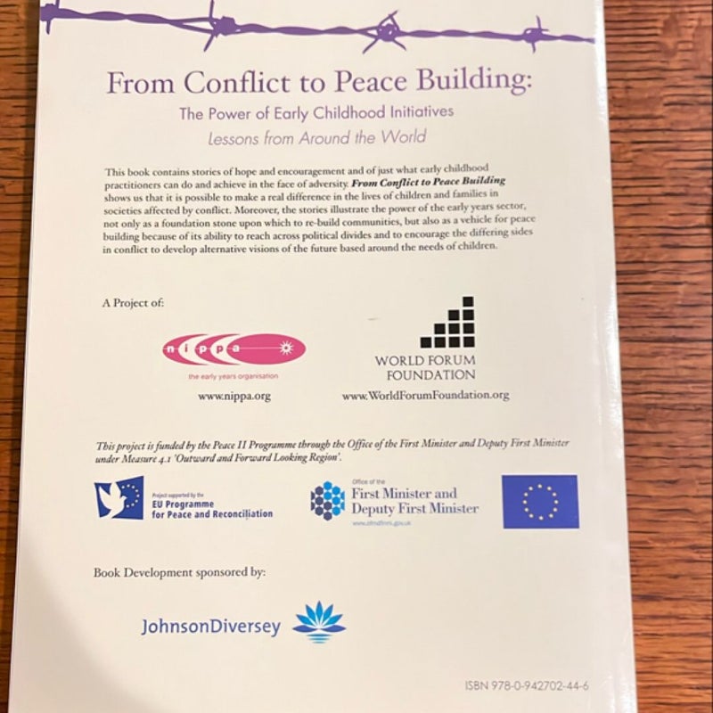 From Conflict to Peace Building