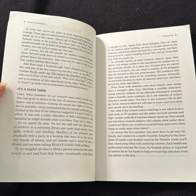 Crucial Accountability: Tools for Resolving Violated Expectations, Broken Commitments, and Bad Behavior, Second Edition ( Paperback)