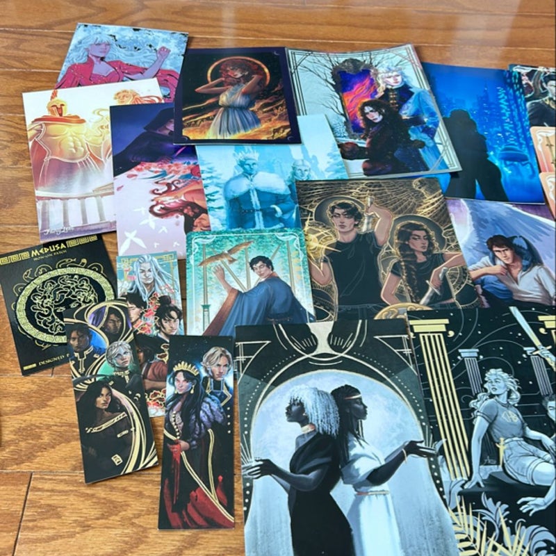 Fairyloot Illustrations and collectible posters