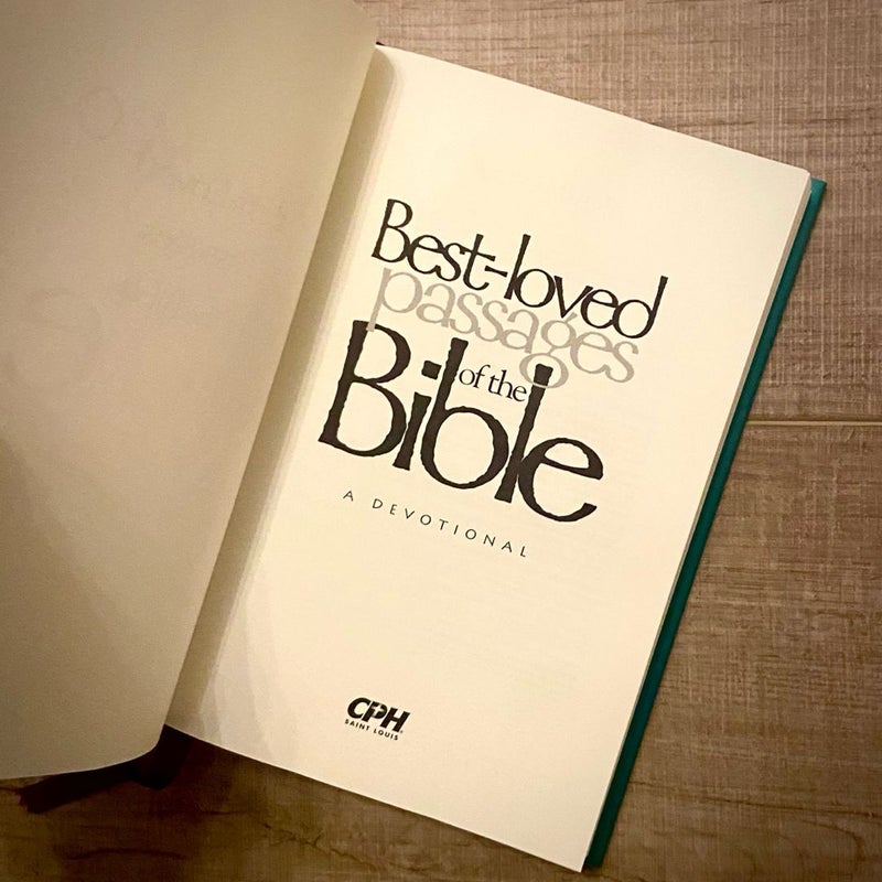 Best-Loved Passages of the Bible