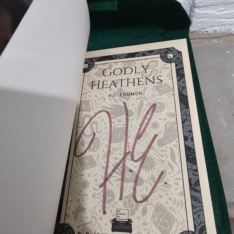 Godly Heathens Bookish Box Edition Signed
