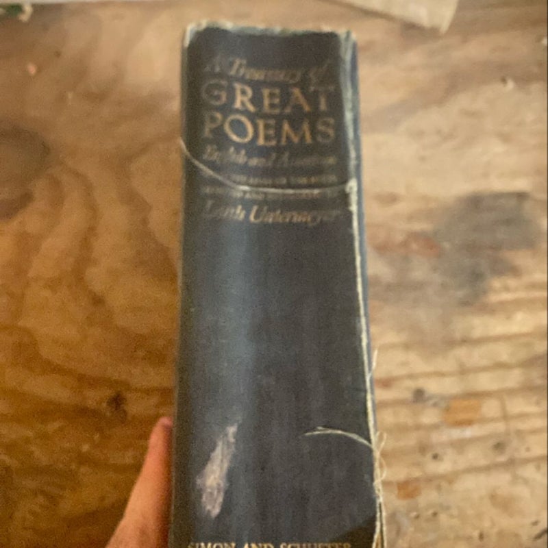 A treasury of Great Poems