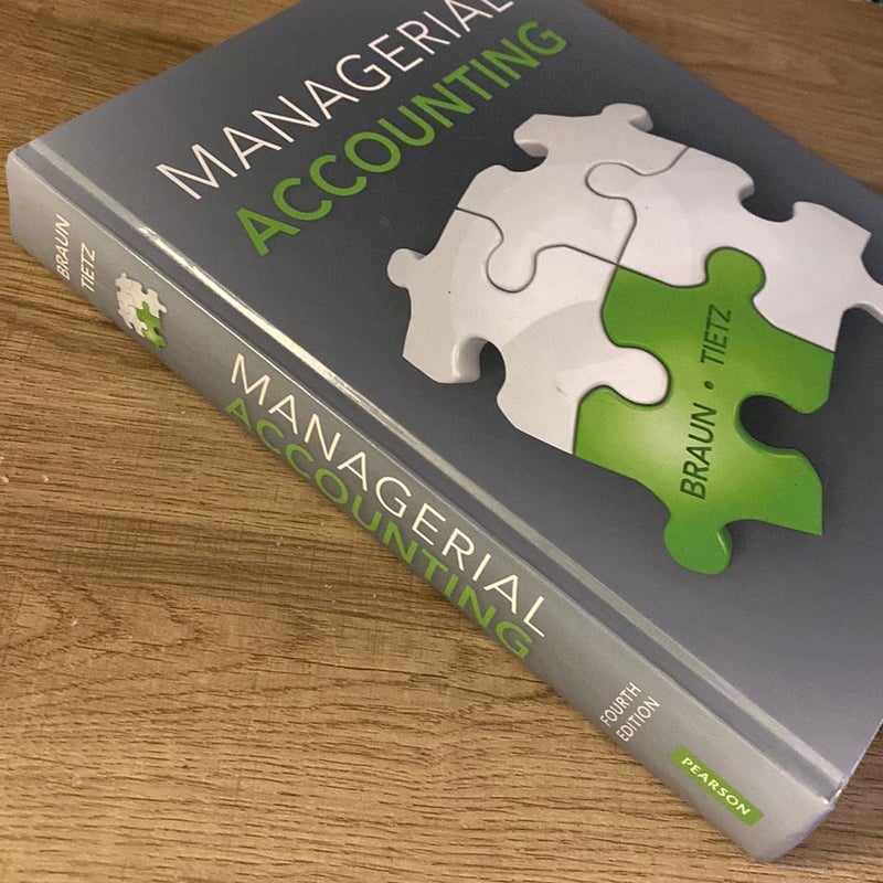 Managerial Accounting 4th Ed