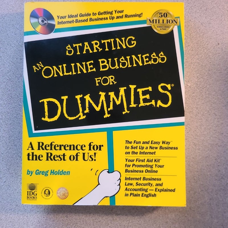 Starting an Online Business for Dummies®