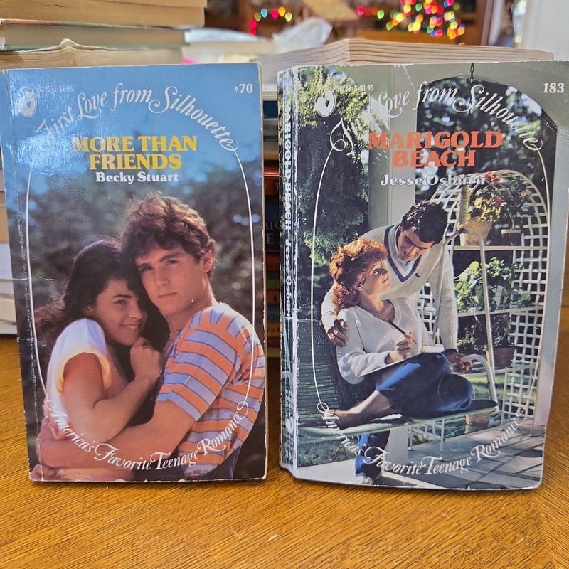 First Love book lot, bundle, set of 2