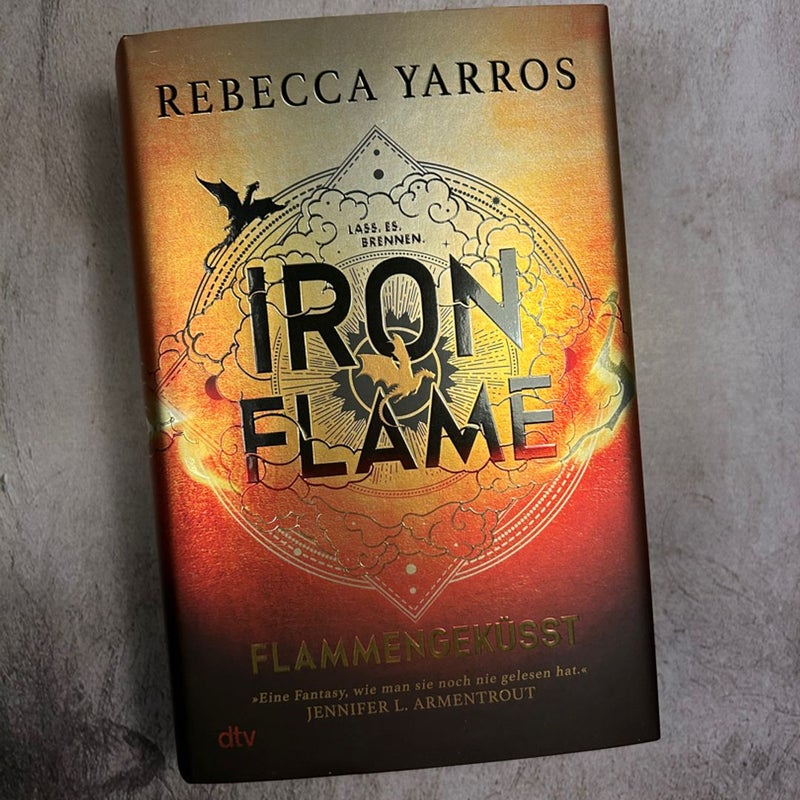 **GERMAN Iron Flame (with sprayed edges)