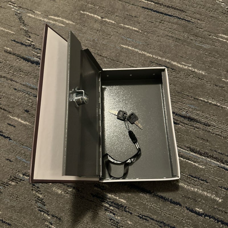 Fake Book Lock Safe 