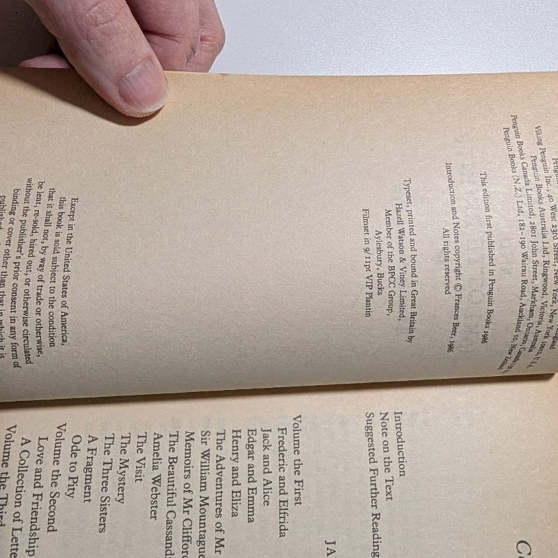 The Juvenilia of Jane Austen and Charlotte Bronte