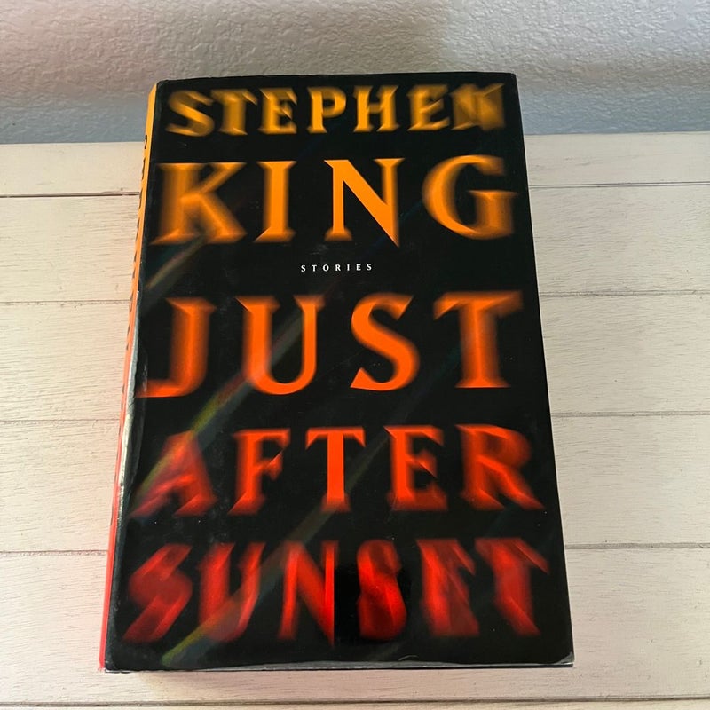 Stephen King Lot of 3 Hardcover Books Cell Revival Just After Sunset Horror