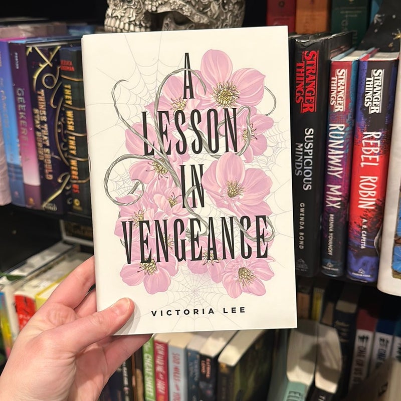 A Lesson in Vengeance - SIGNED OWLCRATE EXCLUSIVE