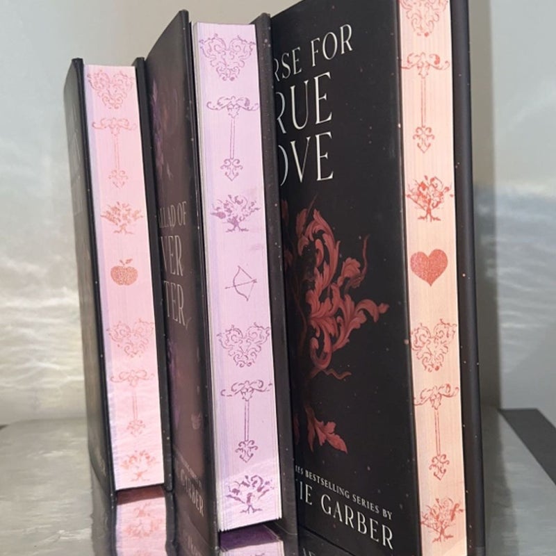 Once upon a Broken Heart Trilogy Custom Edges