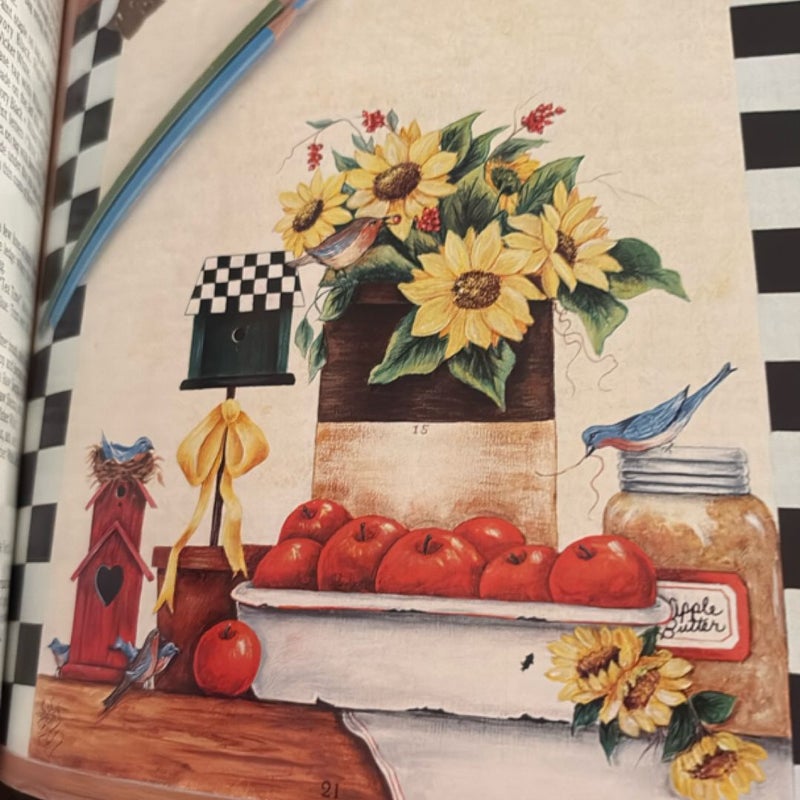 Birds & Their Houses, Decorative Painting