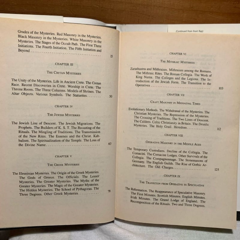 Freemasonry and Its Ancient Mystic Rites