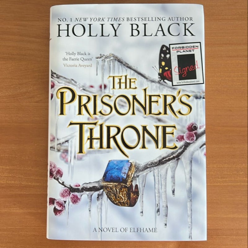The Prisoner’s Throne (SIGNED EDITION)