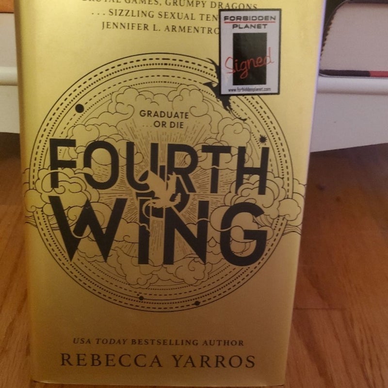 Fourth Wing Signed 