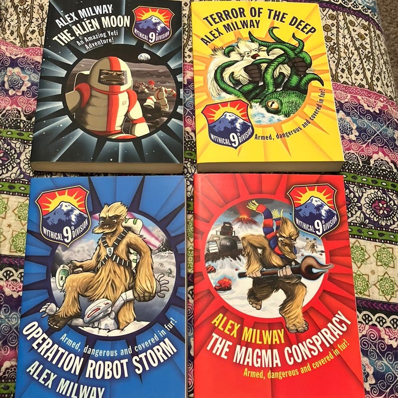 The mythical 9th division 4 book series 
