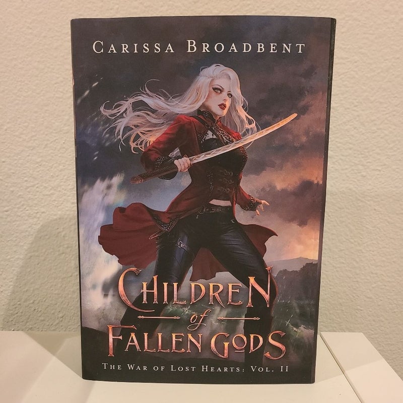 OOP Children of Fallen Gods (War of Lost Hearts) Hardback