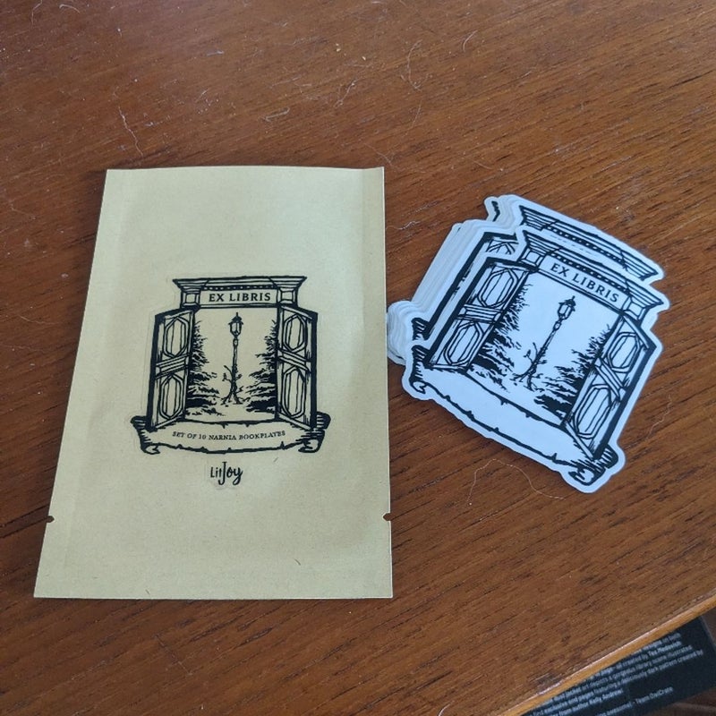 LitJoy Narnia Bookplates