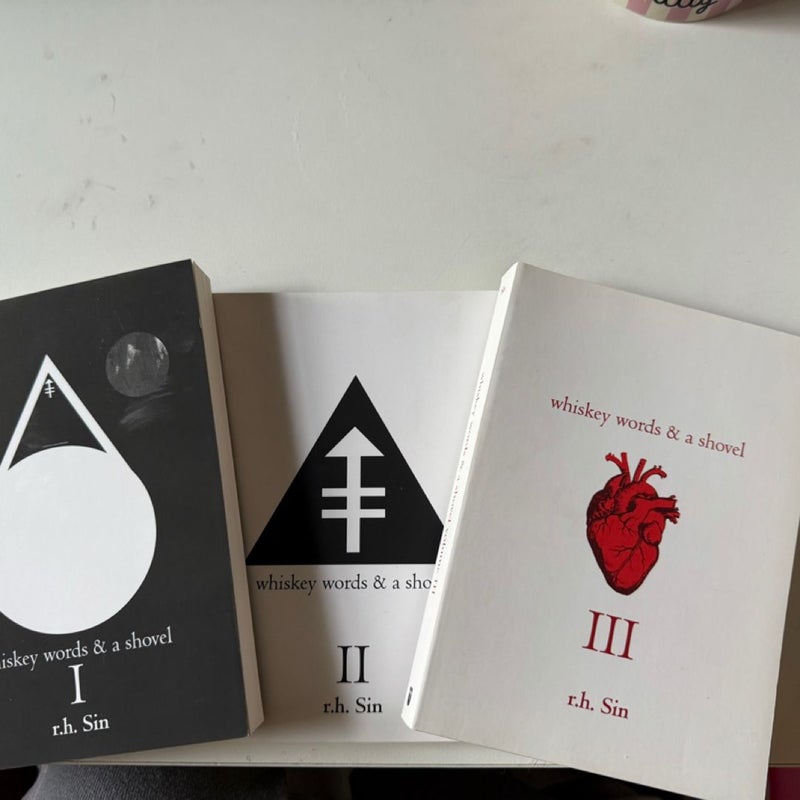 Whiskey Words and a Shovel I II III  BUNDLE