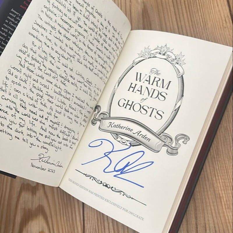 The Warm Hands Of Ghosts