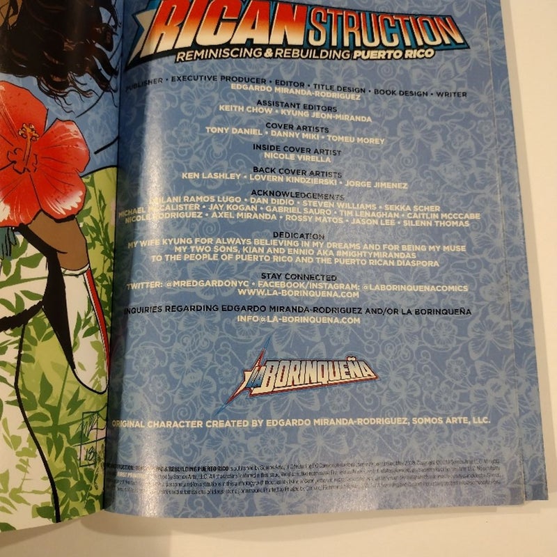 Ricanstruction. Autographed!