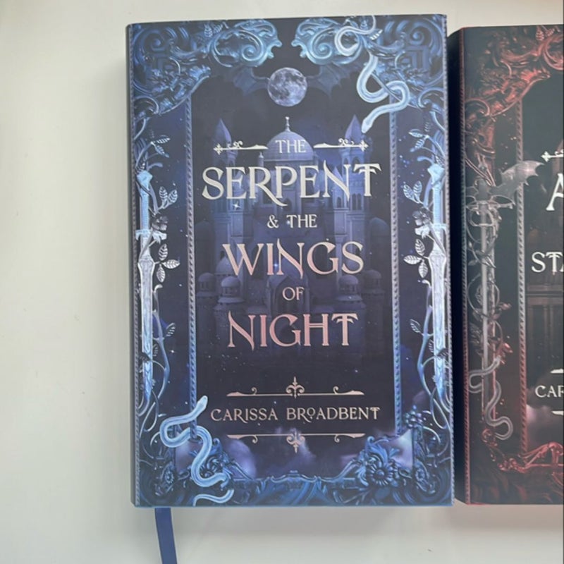 The Serpent and the Wings of Night Signed owlcrate editions 