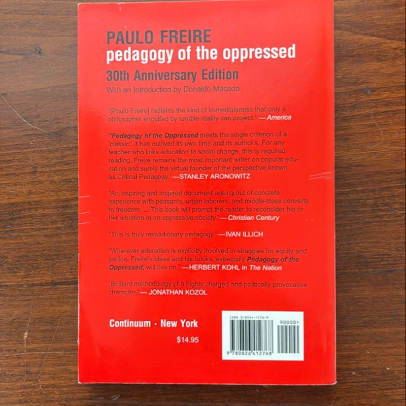 Pedagogy of the Oppressed