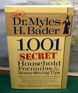 1,001 Secret Money Saving Formulas