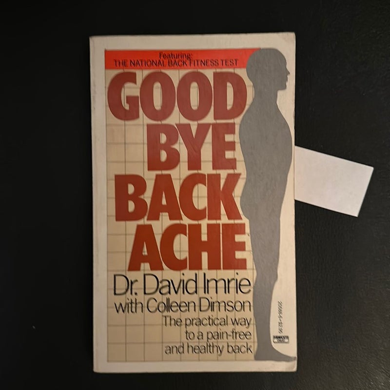 Goodbye Backache