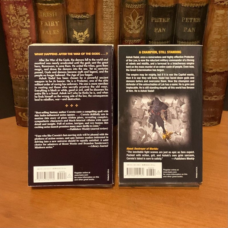 Saga of the Forgotten Warrior: Son of the Black Sword & Destroyer of Worlds
