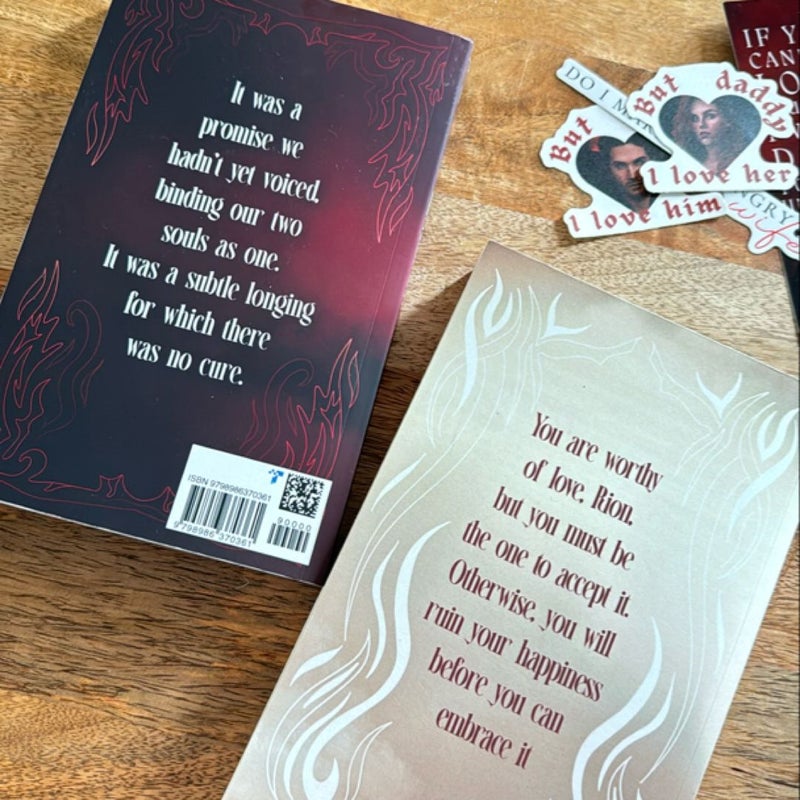 The Wicked Dark Duology (The Night Runs Red & The Day Burns Bright)
