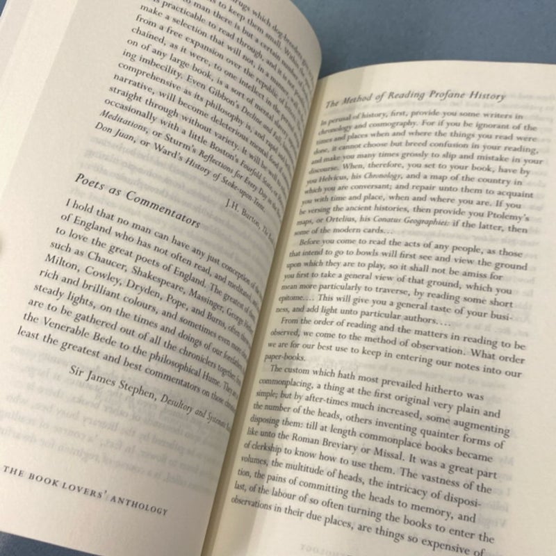 The Book Lovers' Anthology