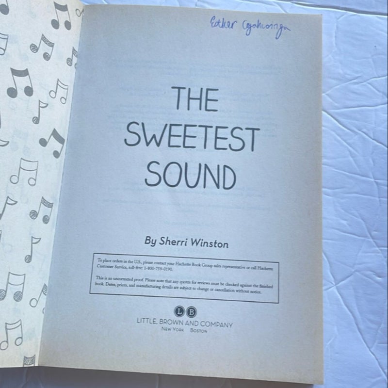 The Sweetest Sound