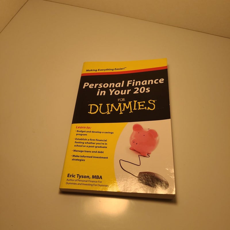Personal Finance in Your 20s for Dummies®