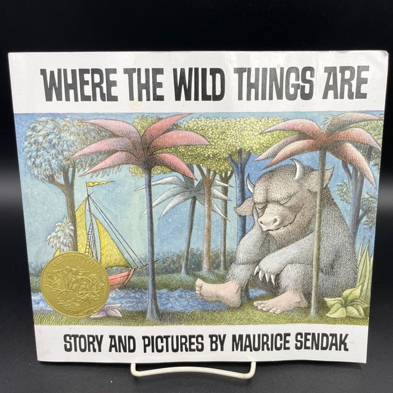 Where the Wild Things Are paperback childrens book