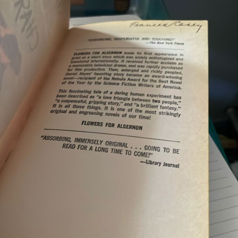 Flowers for Algernon