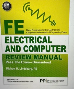 PPI FE Electrical and Computer Review Manual - Comprehensive FE Book for the FE Electrical and Computer Exam