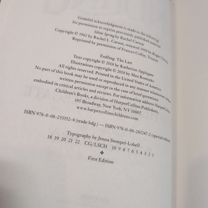 Endling #1: the Last (1st Edition)