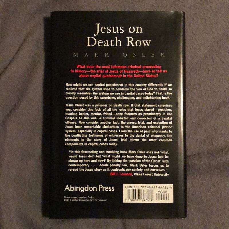 Jesus on Death Row