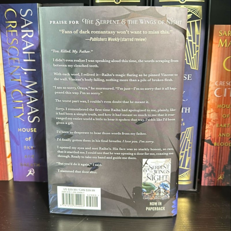 The Ashes and the Star-Cursed King SIGNED