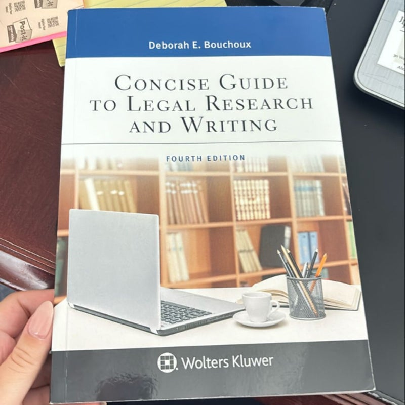 Concise Guide to Legal Research and Writing