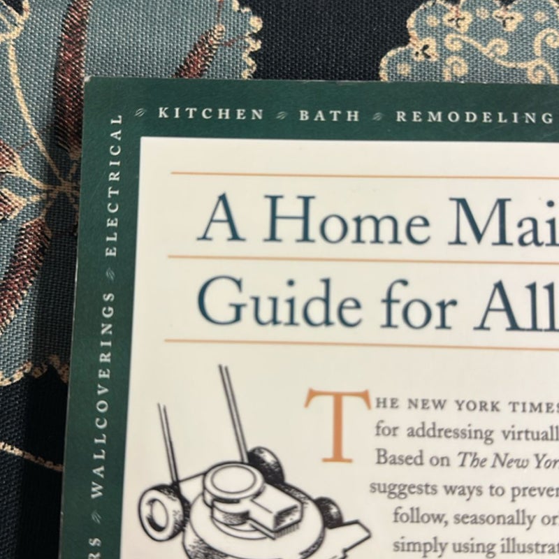 The New York Times Home Repair Almanac