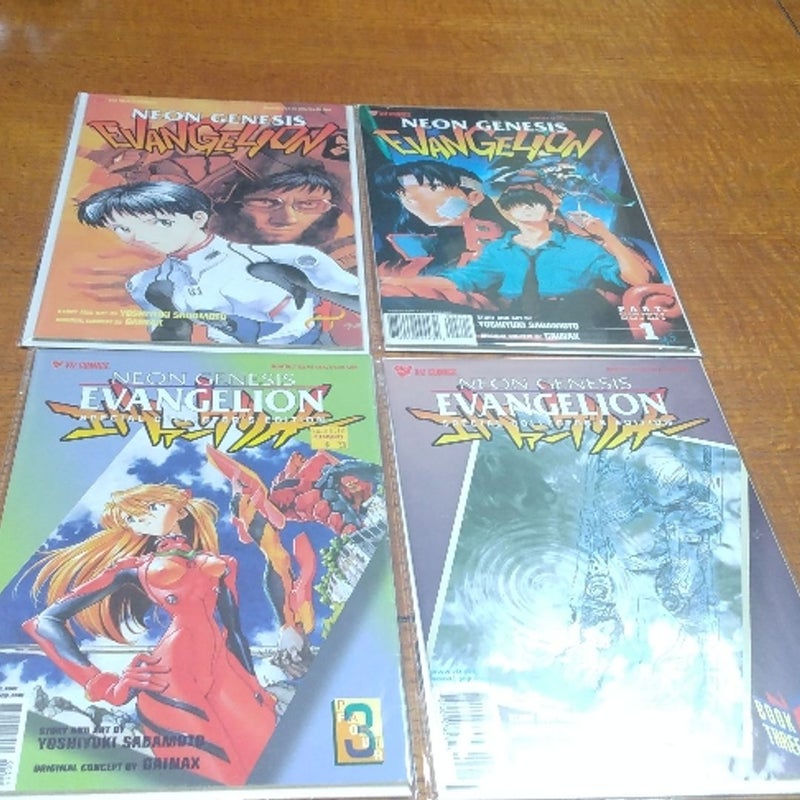 Neon genesis evangelion comic 