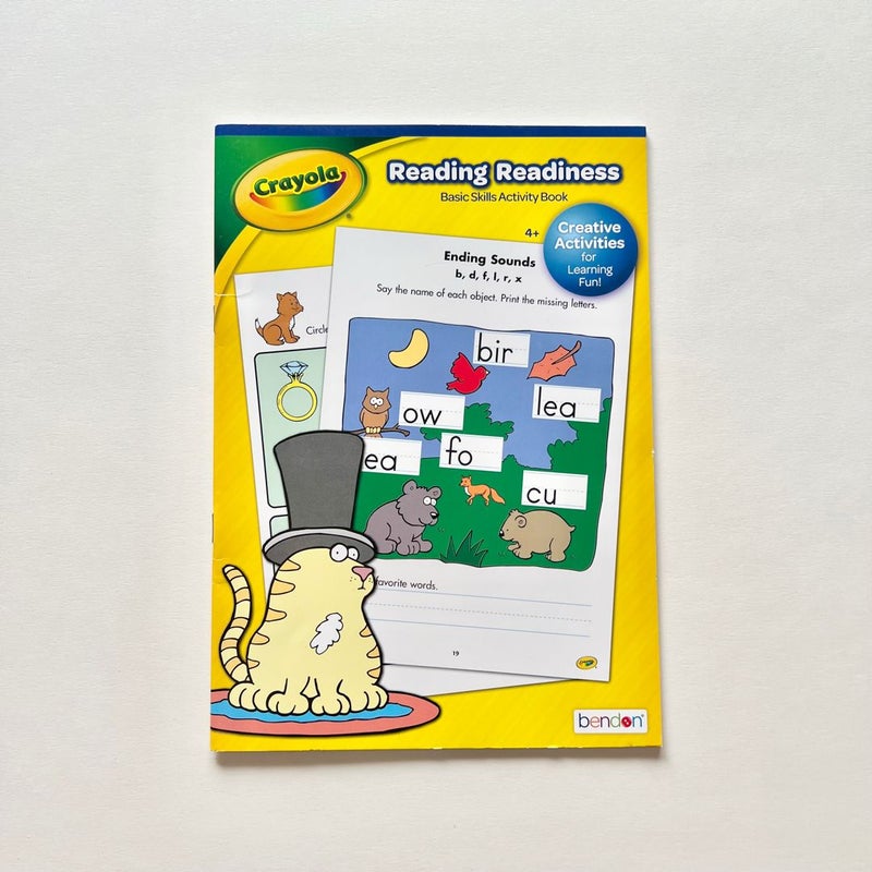 Crayola Reading Readiness Workbook