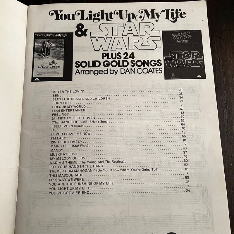 Solid Gold Songs Arranged by Dan Coates